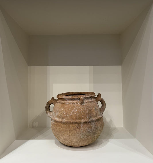 Moroccan Clay Vessel With Handles