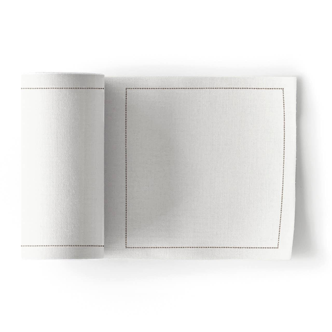 Cream Cotton Cocktail Napkins