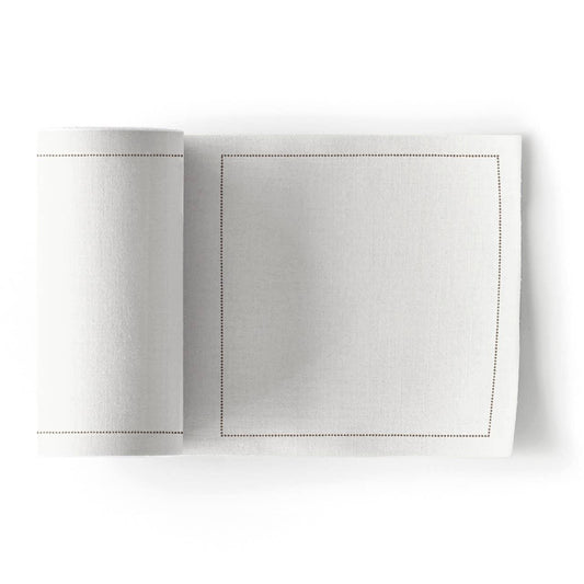 Cream Cotton Cocktail Napkins