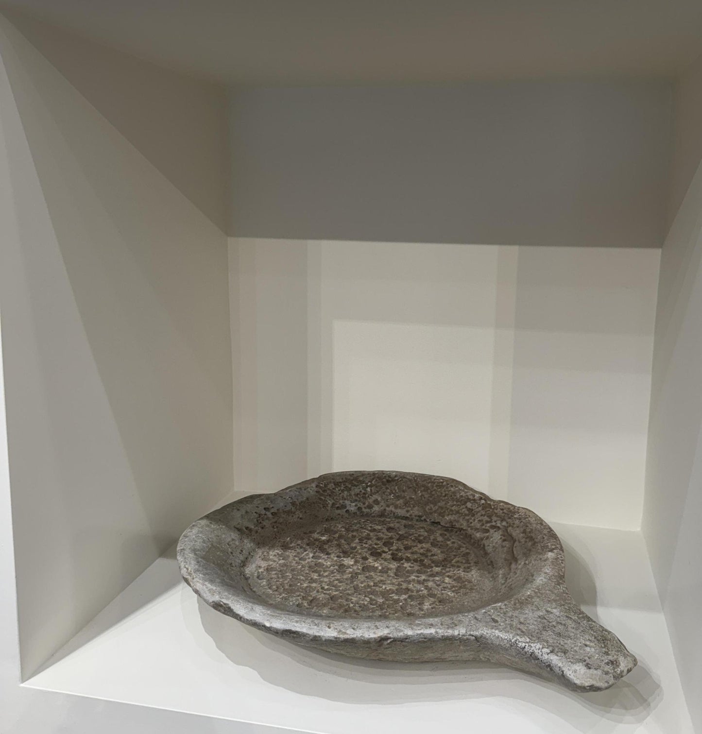 Large Stone Plate With Handle