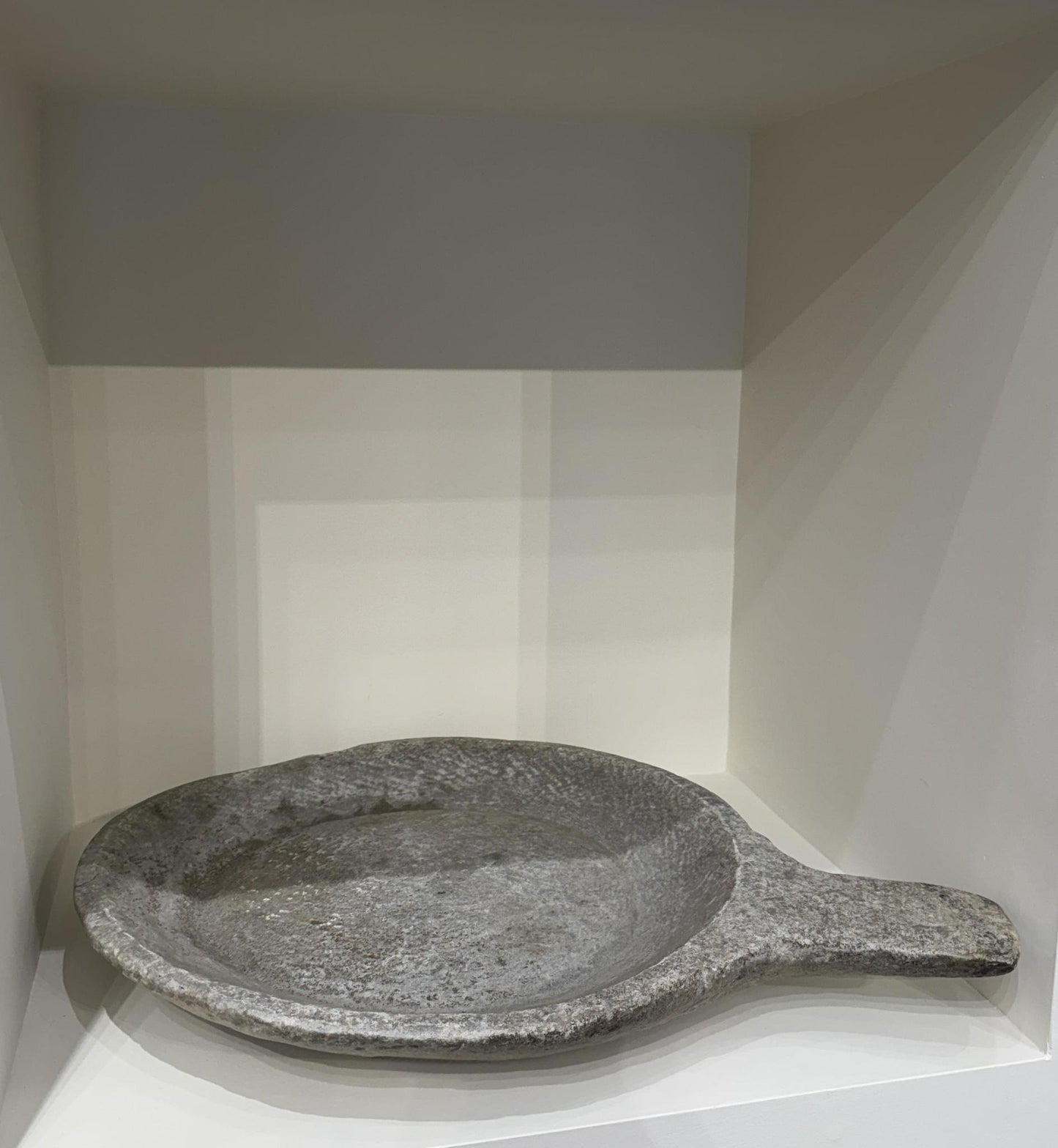 Large Stone Plate With Handle