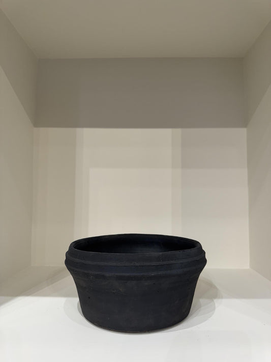 Medium Black Clay Bowl