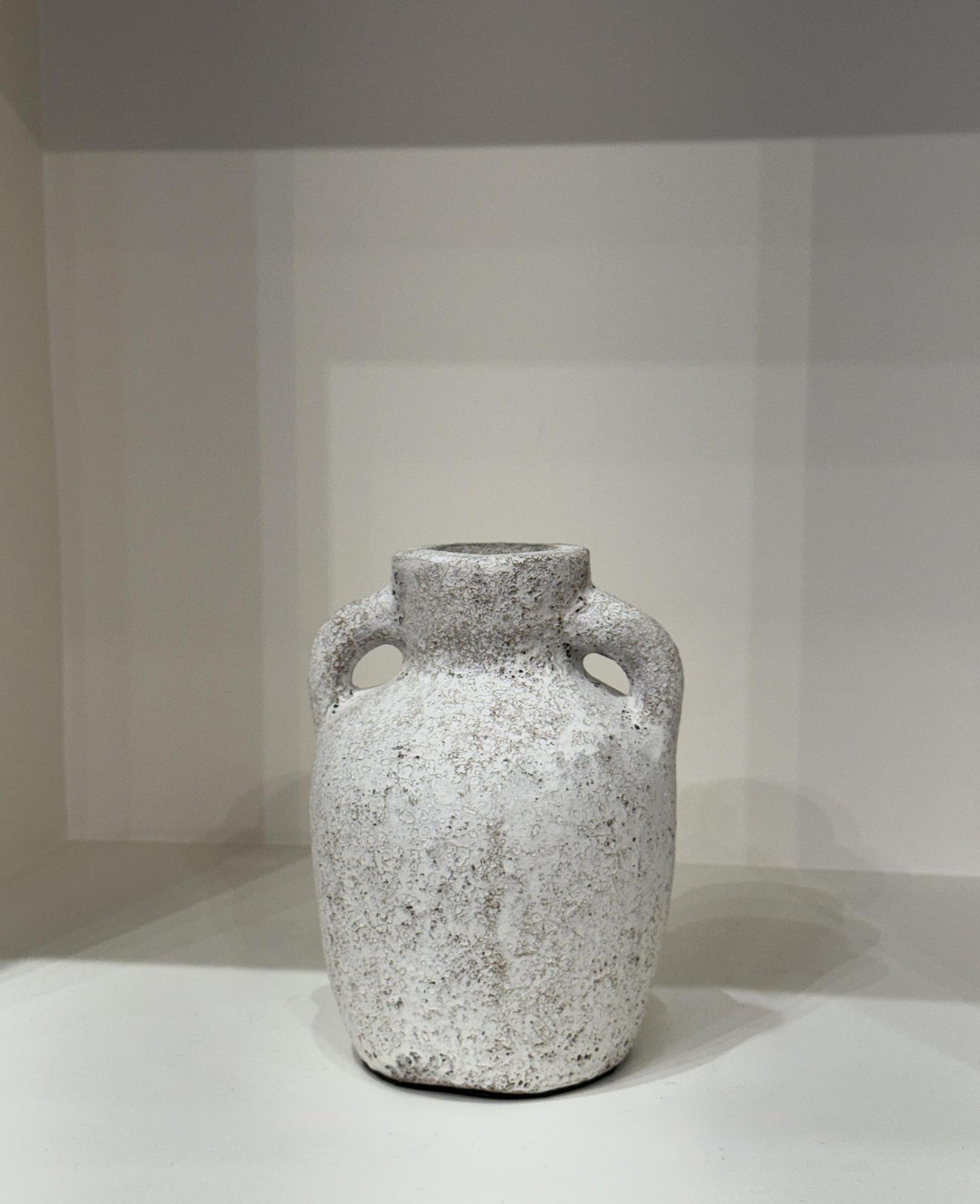Ivory Vessel With Handles