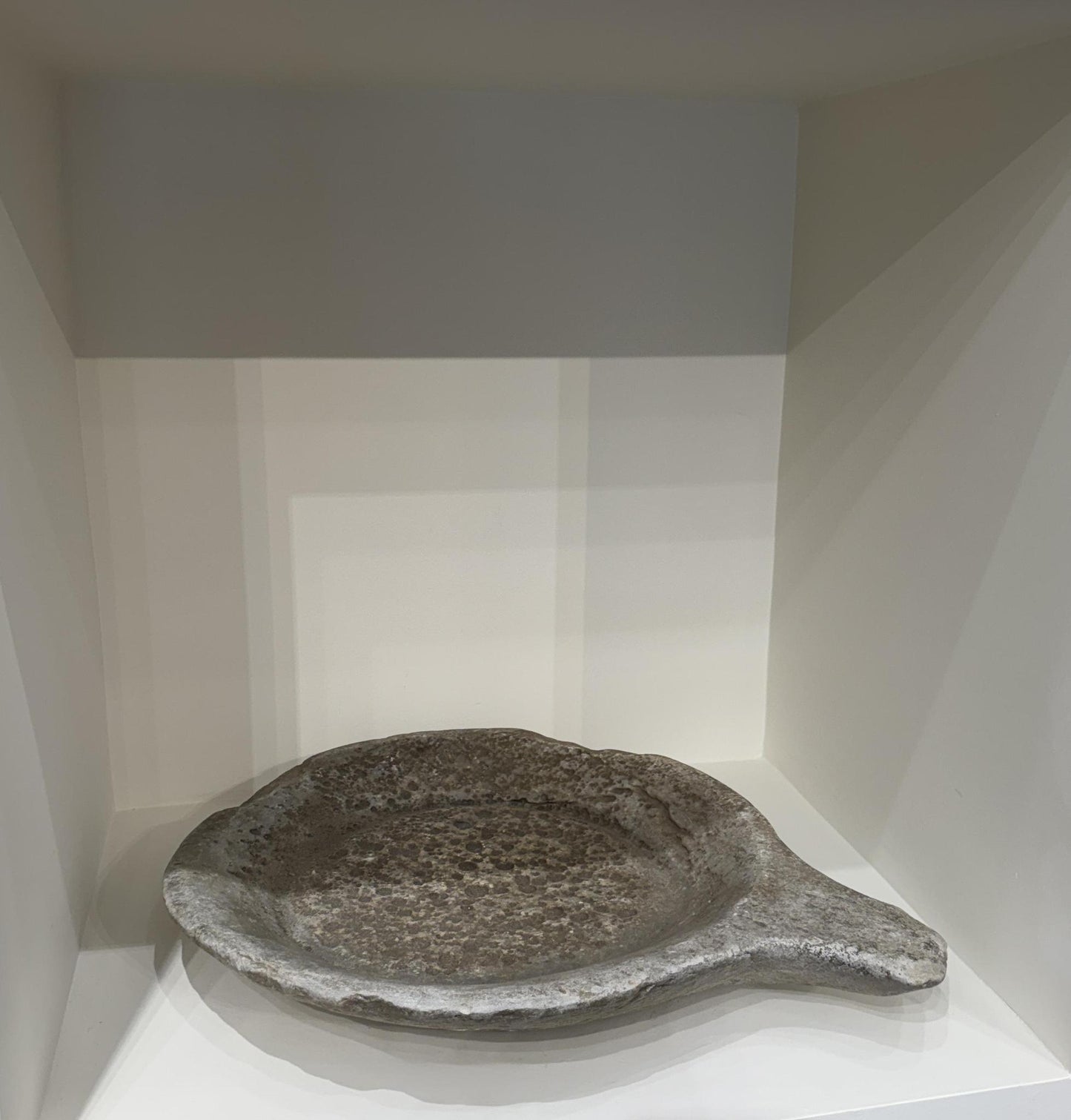 Large Stone Plate With Handle