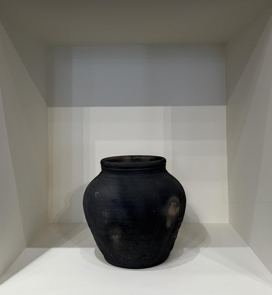 Black Clay Vessel