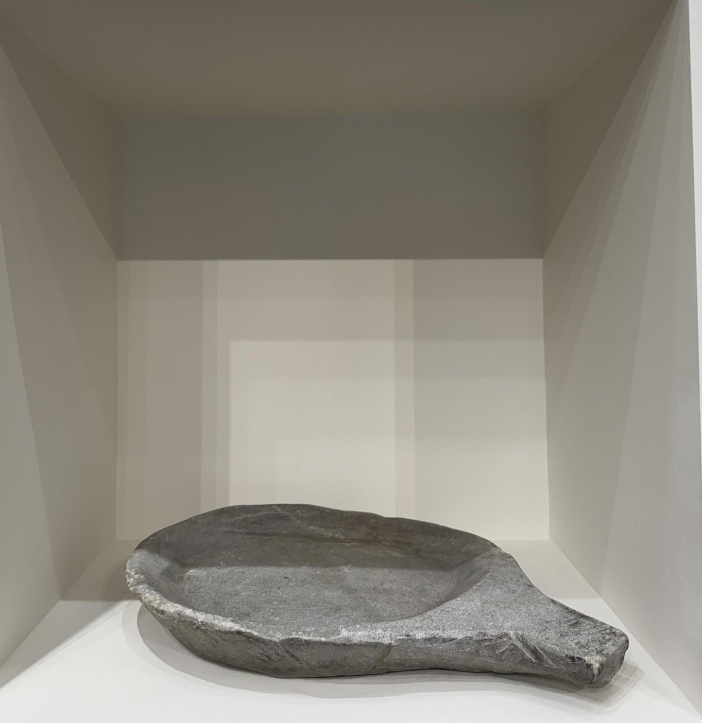 Large Stone Plate With Handle