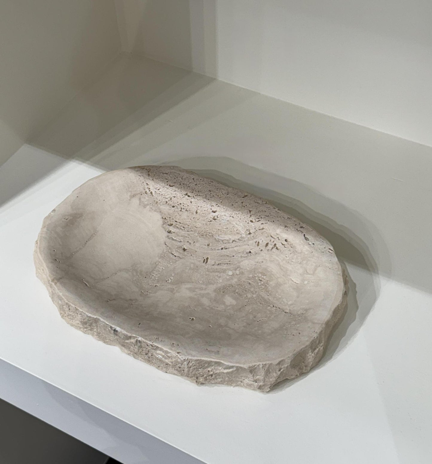 Travertine Dish