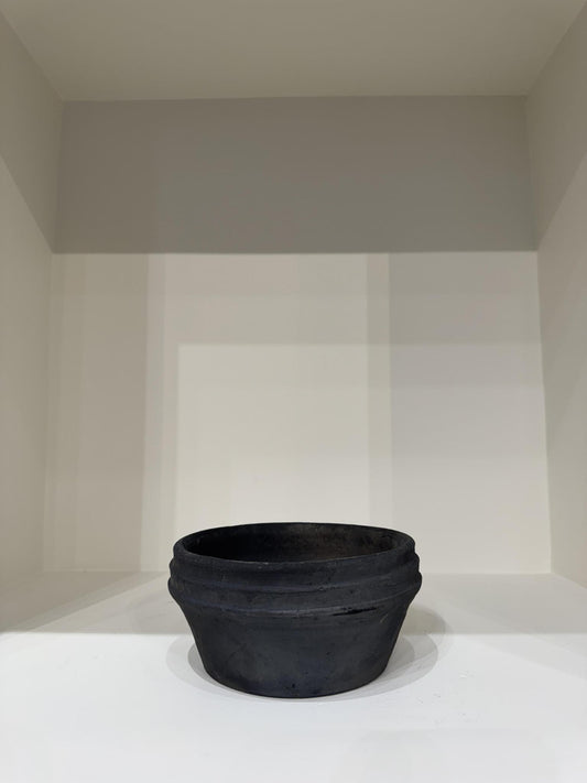 Small Black Clay Bowl