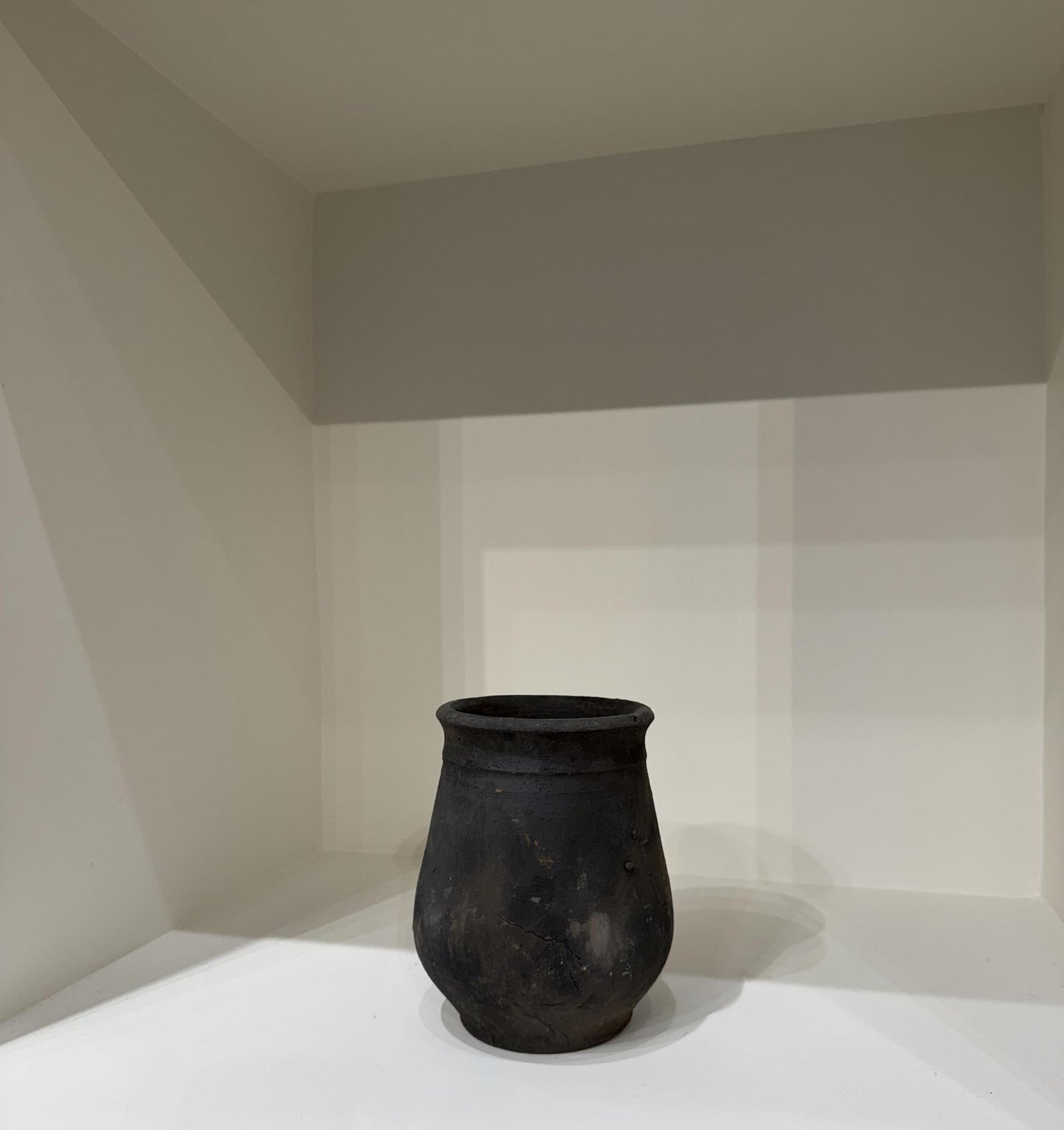 Small Grey Clay Vessel
