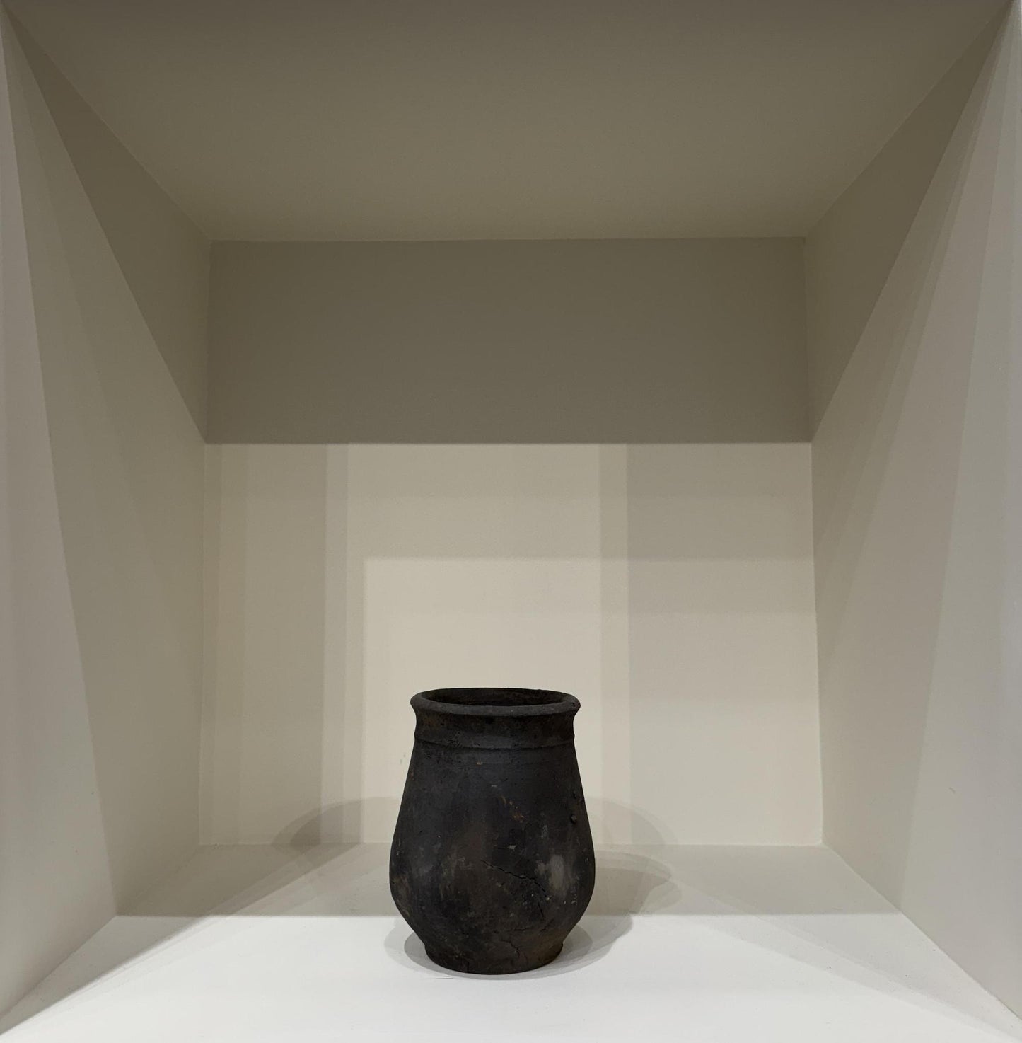 Small Grey Clay Vessel