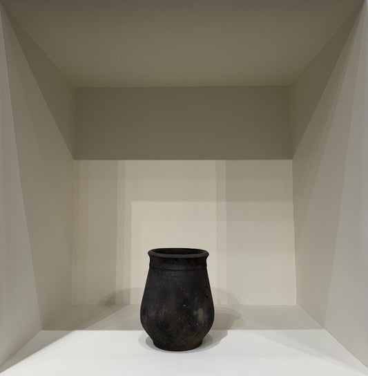 Small Grey Clay Vessel