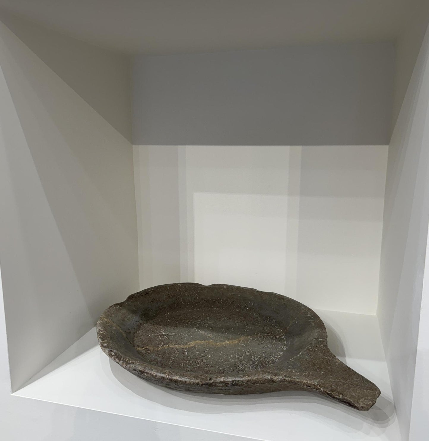 Large Stone Plate With Handle