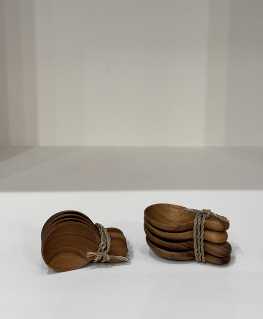 Teak Mini Spoons