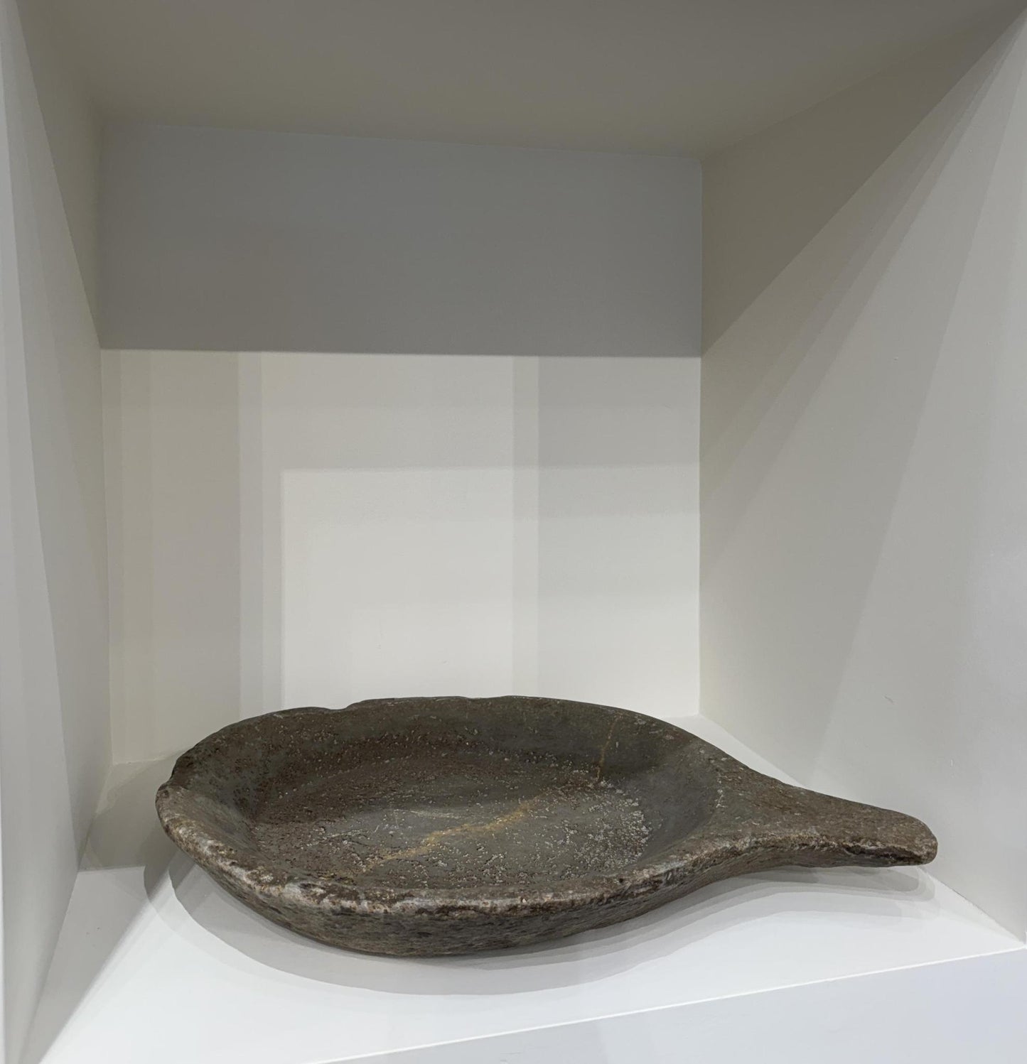 Large Stone Plate With Handle