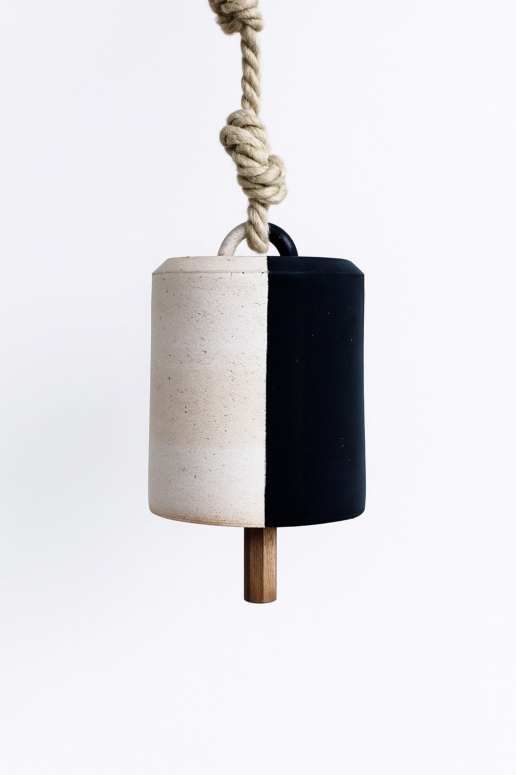 Black & White Wide Thrown Bell
