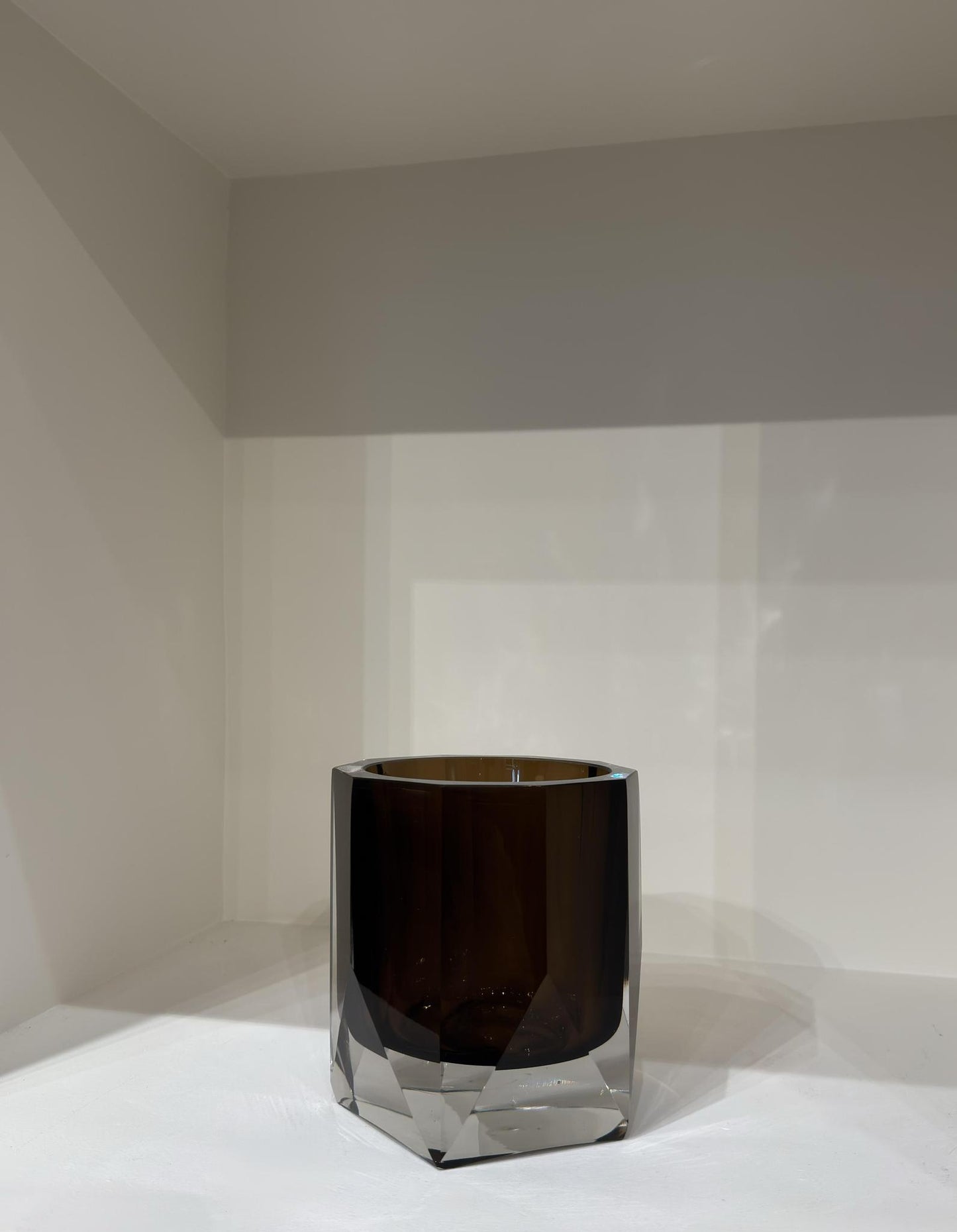 Cut Glass Tall Bowl