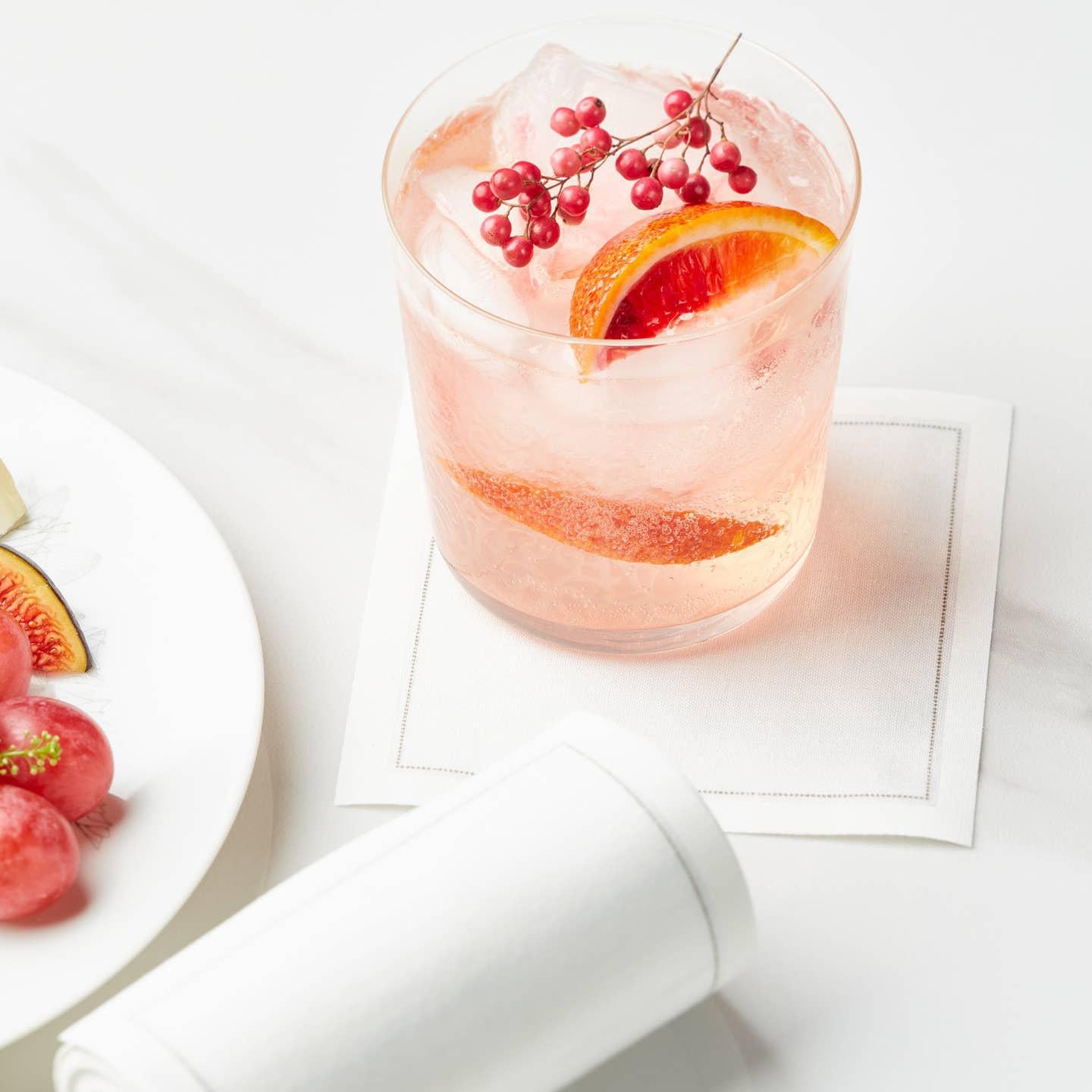 Cream Cotton Cocktail Napkins