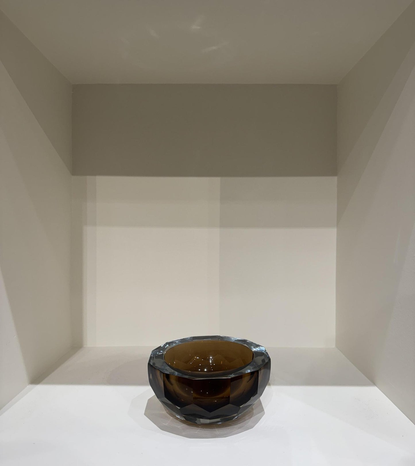 Cut Glass Low Bowl