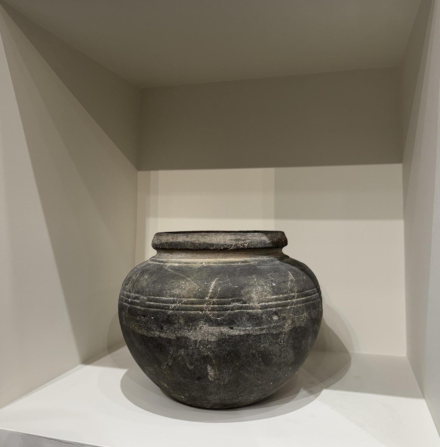 Grey Terracotta Vessel
