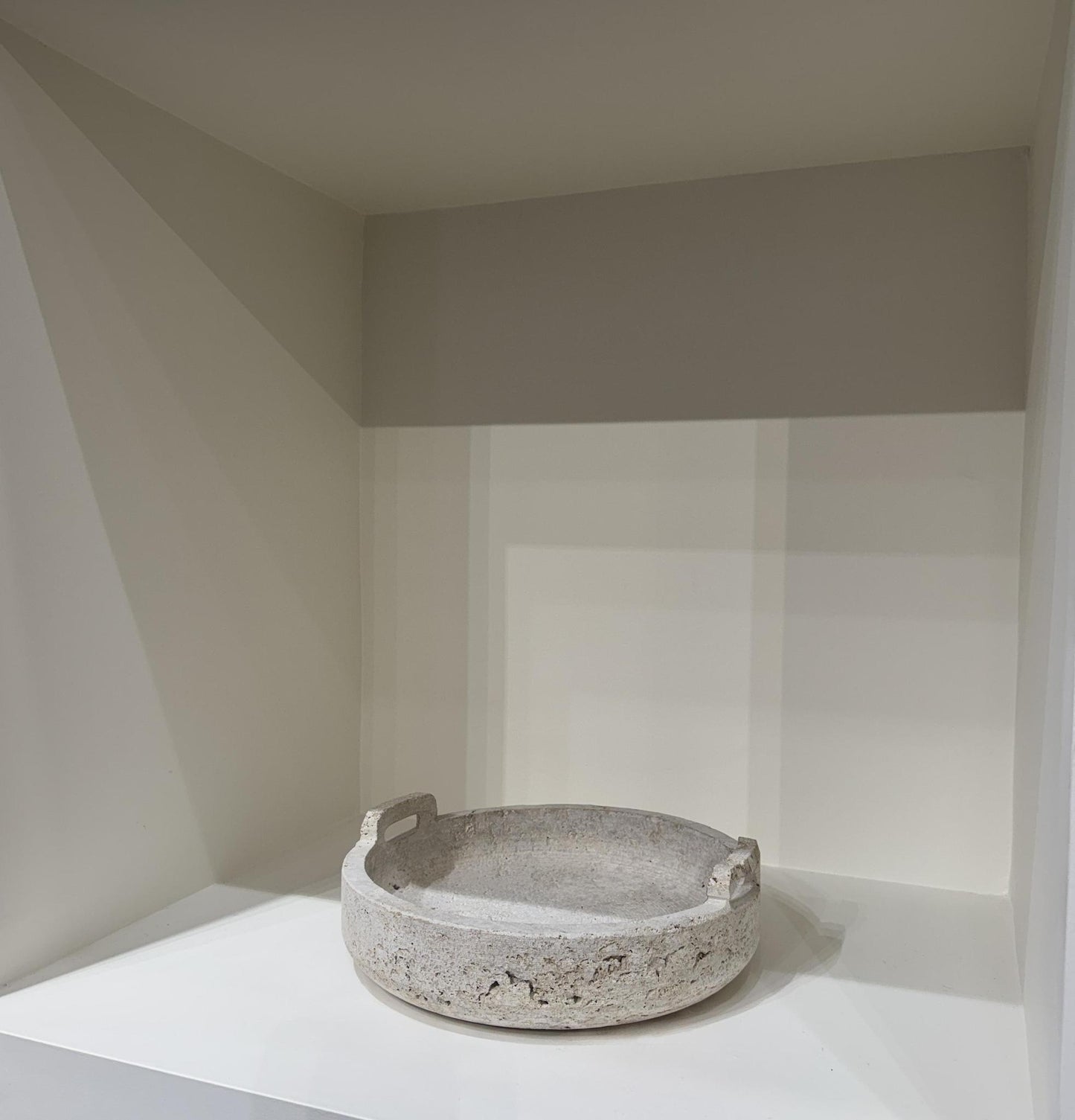 Natural Stone Bowl With Handles