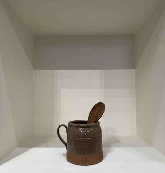 Flax French Country Crock