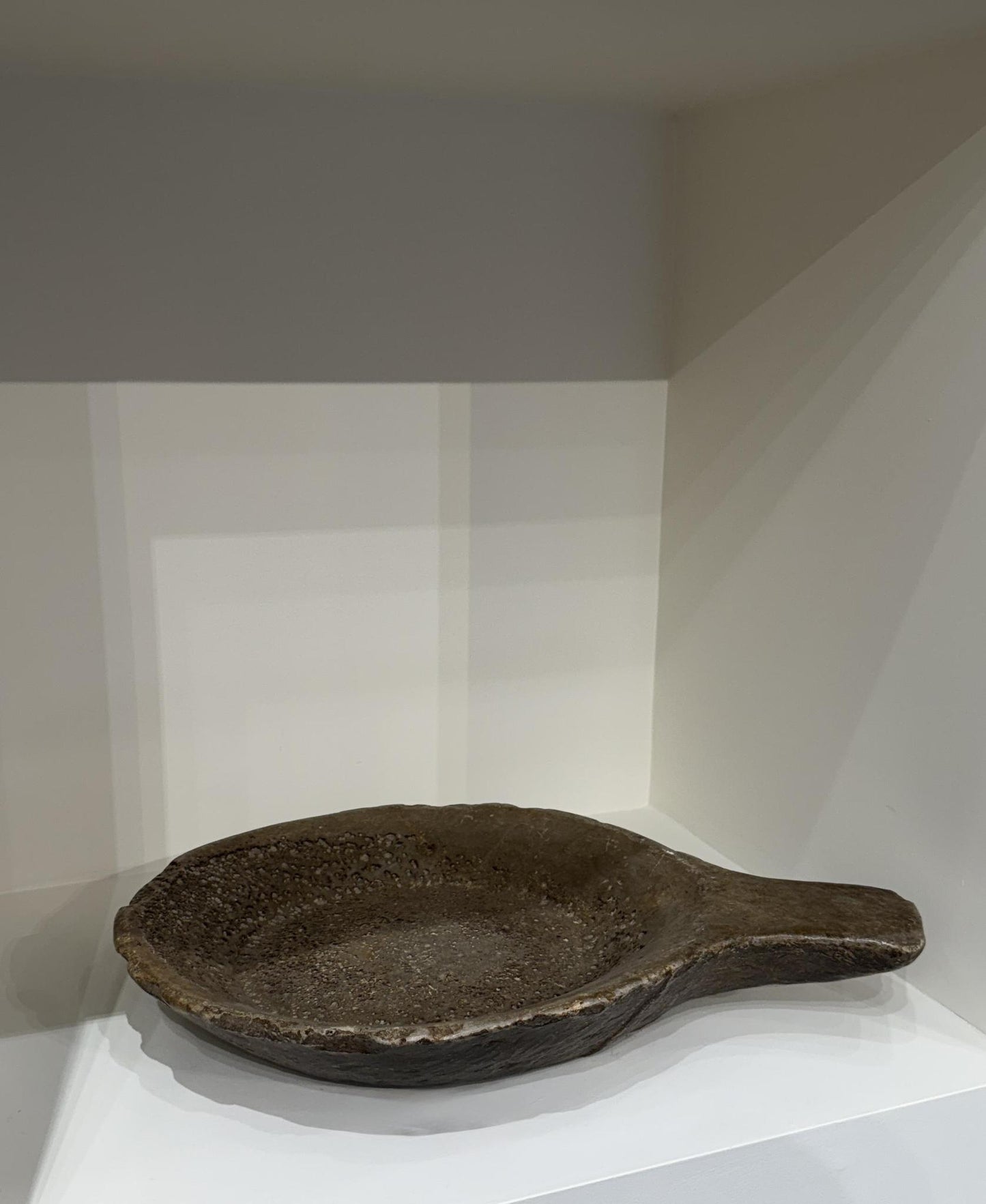 Large Stone Plate With Handle