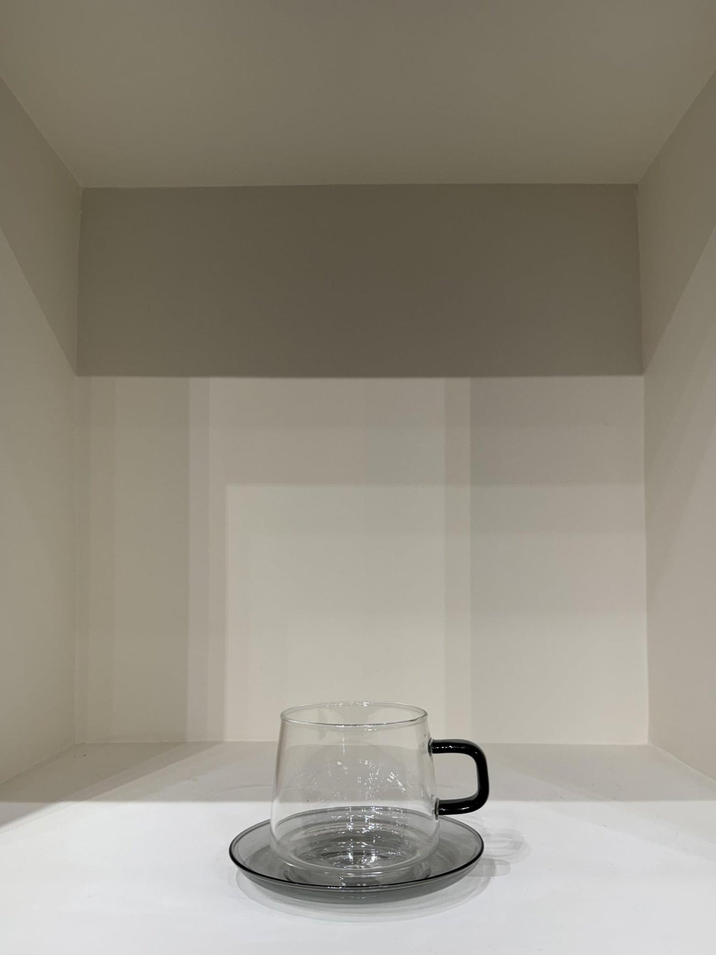Glass Tea and Coffee Cup with Saucer Set