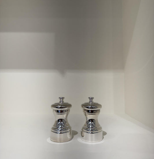 Peugeot Silver Plated Mignonette Salt & Pepper Mills