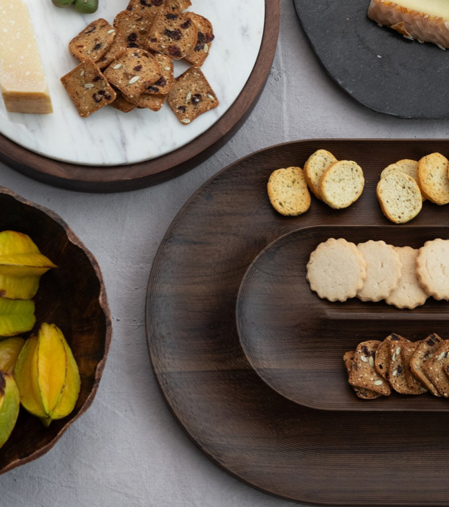 Mango Wood Oval Serving Dish