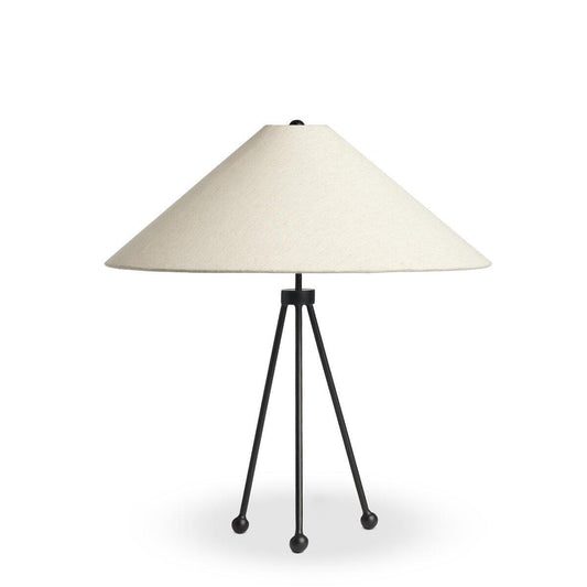 Black Iron Table Lamp