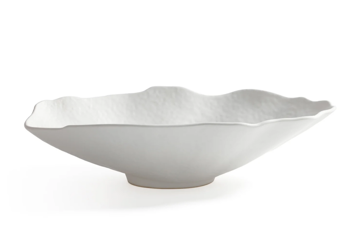 Ceramic Wavy Serving Bowl