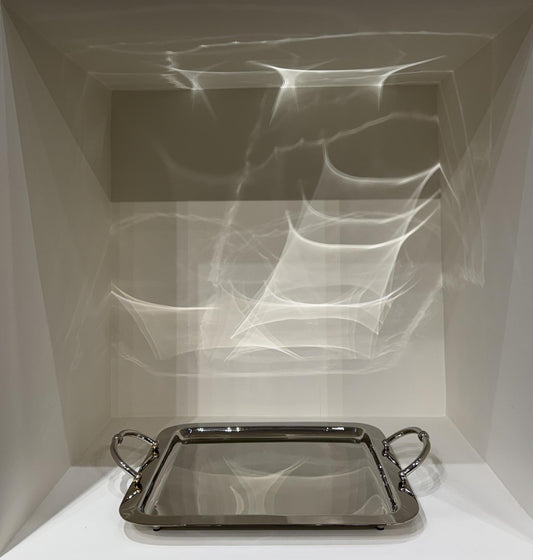 Medium Polished Nickel Tray