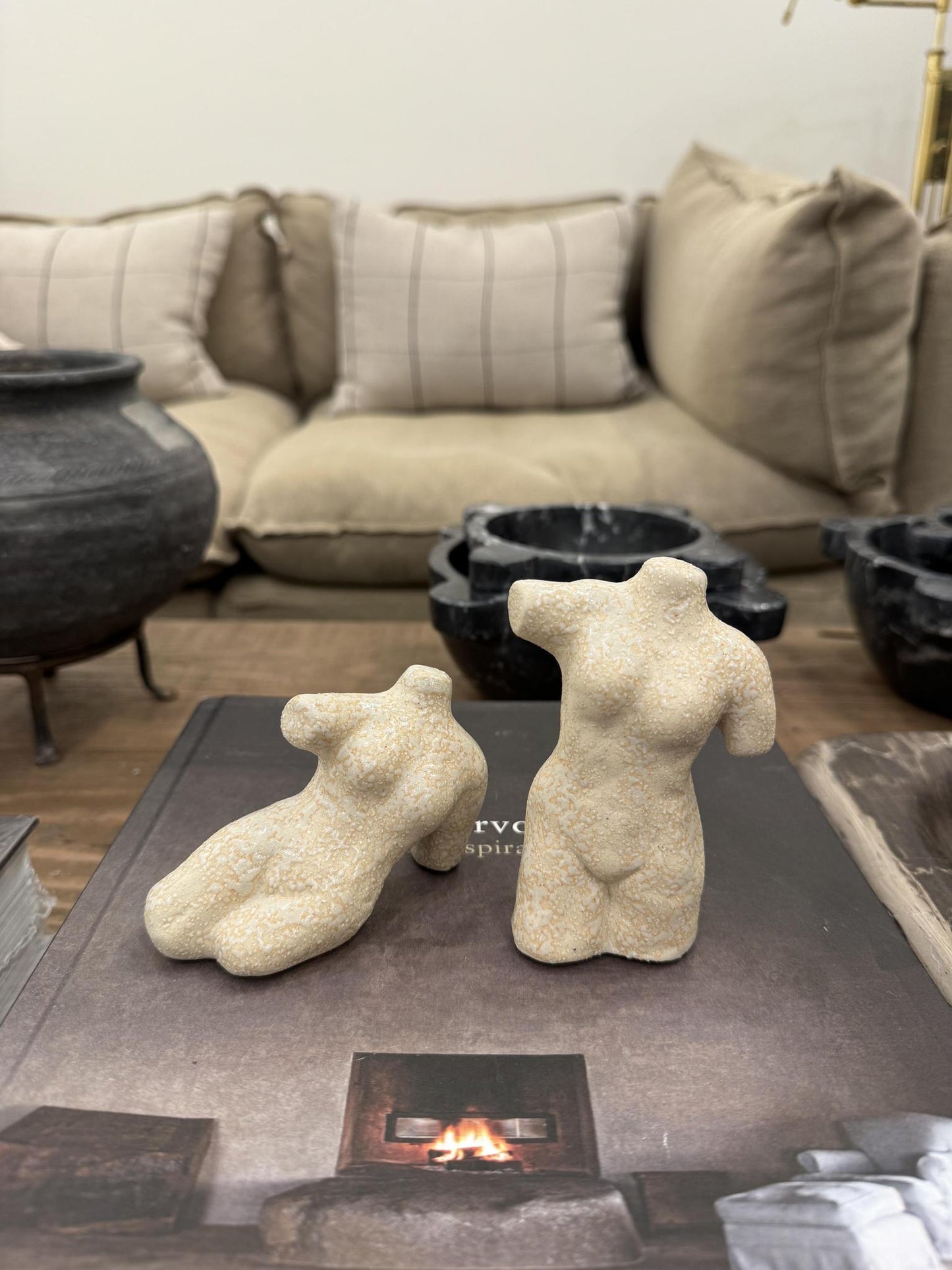 Textured Sculpture Set