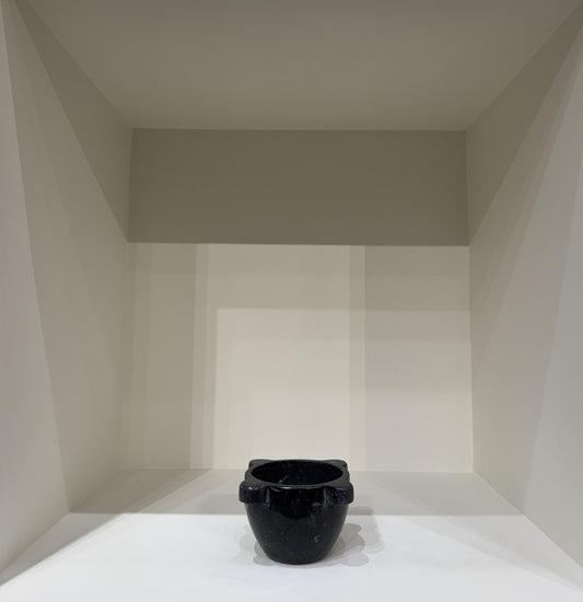 Black Small Marble Mortar