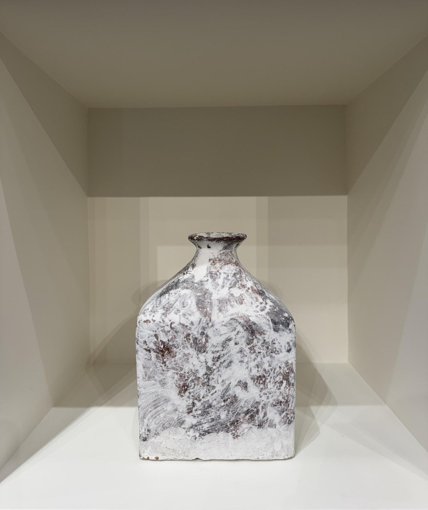 Medium Square Terracotta Vase