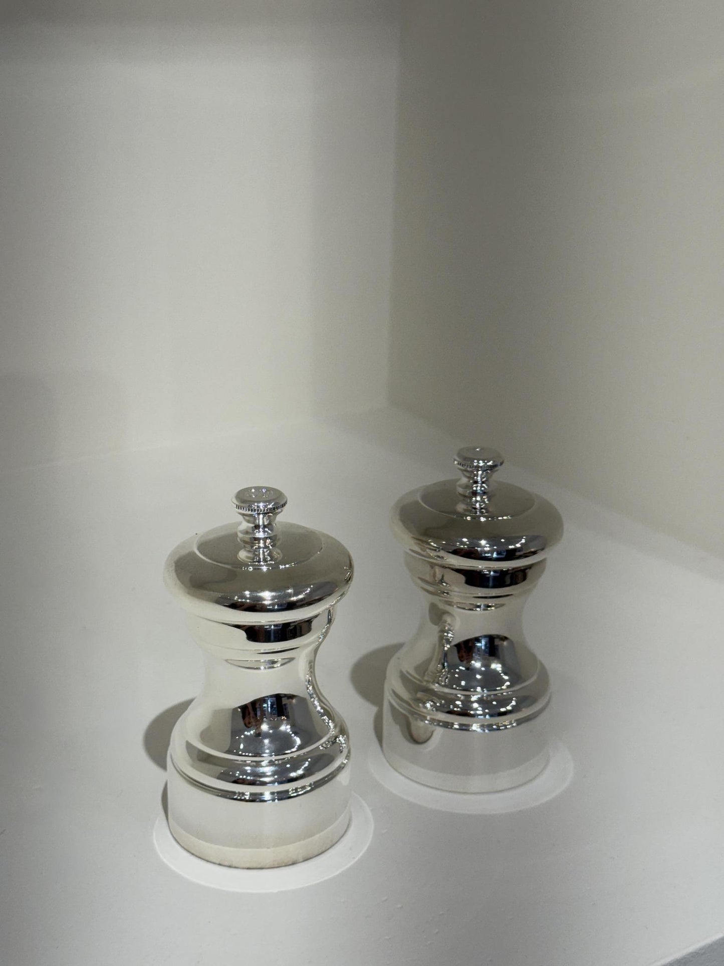 Peugeot Silver Plated Mignonette Salt & Pepper Mills