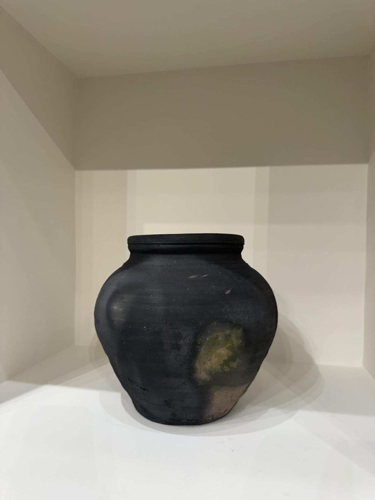 Black Clay Vessel