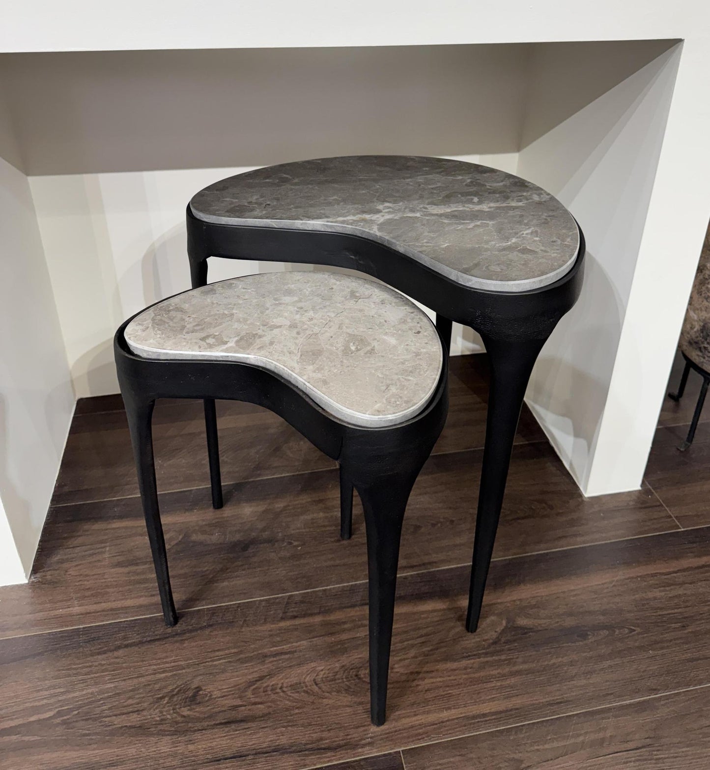 Marble Nesting End Table