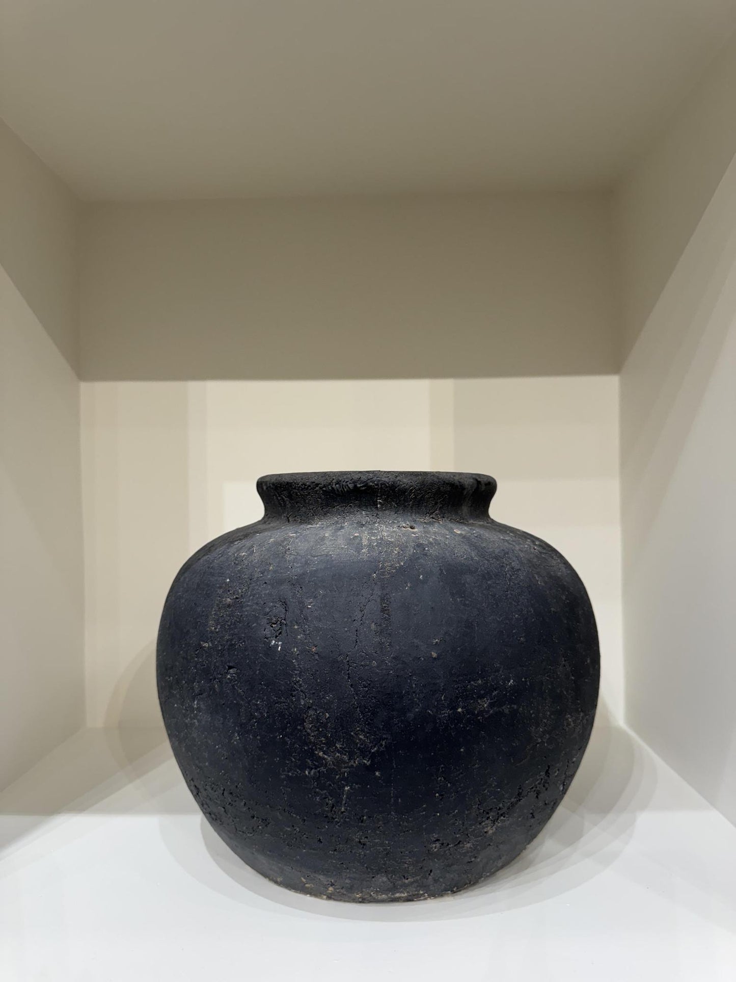 Black Clay Vessel