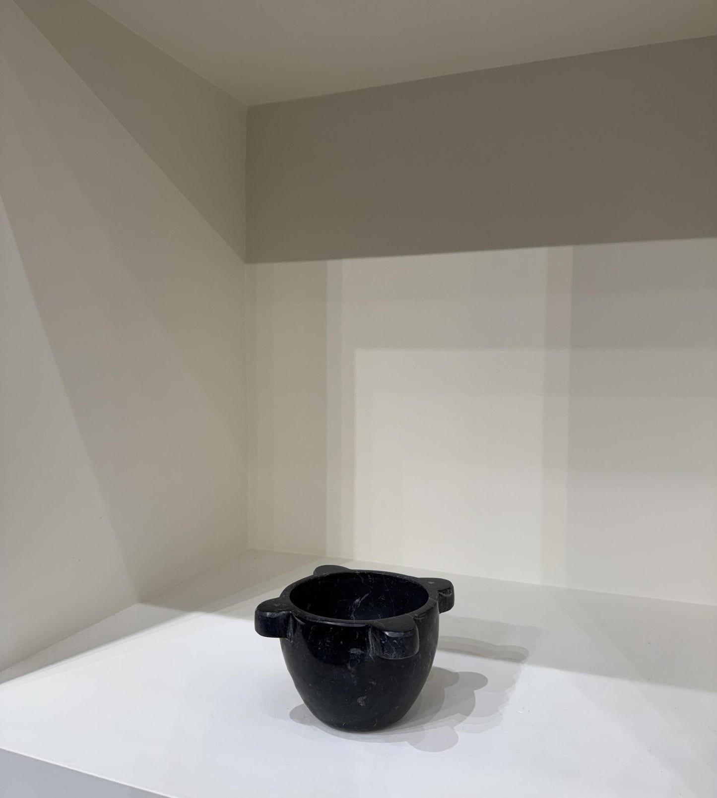 Black Small Marble Mortar