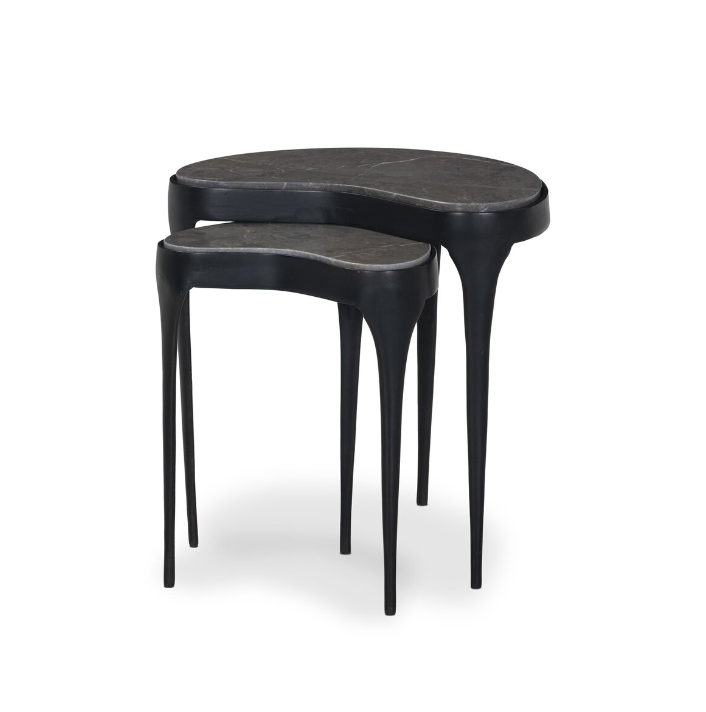 Marble Nesting End Table