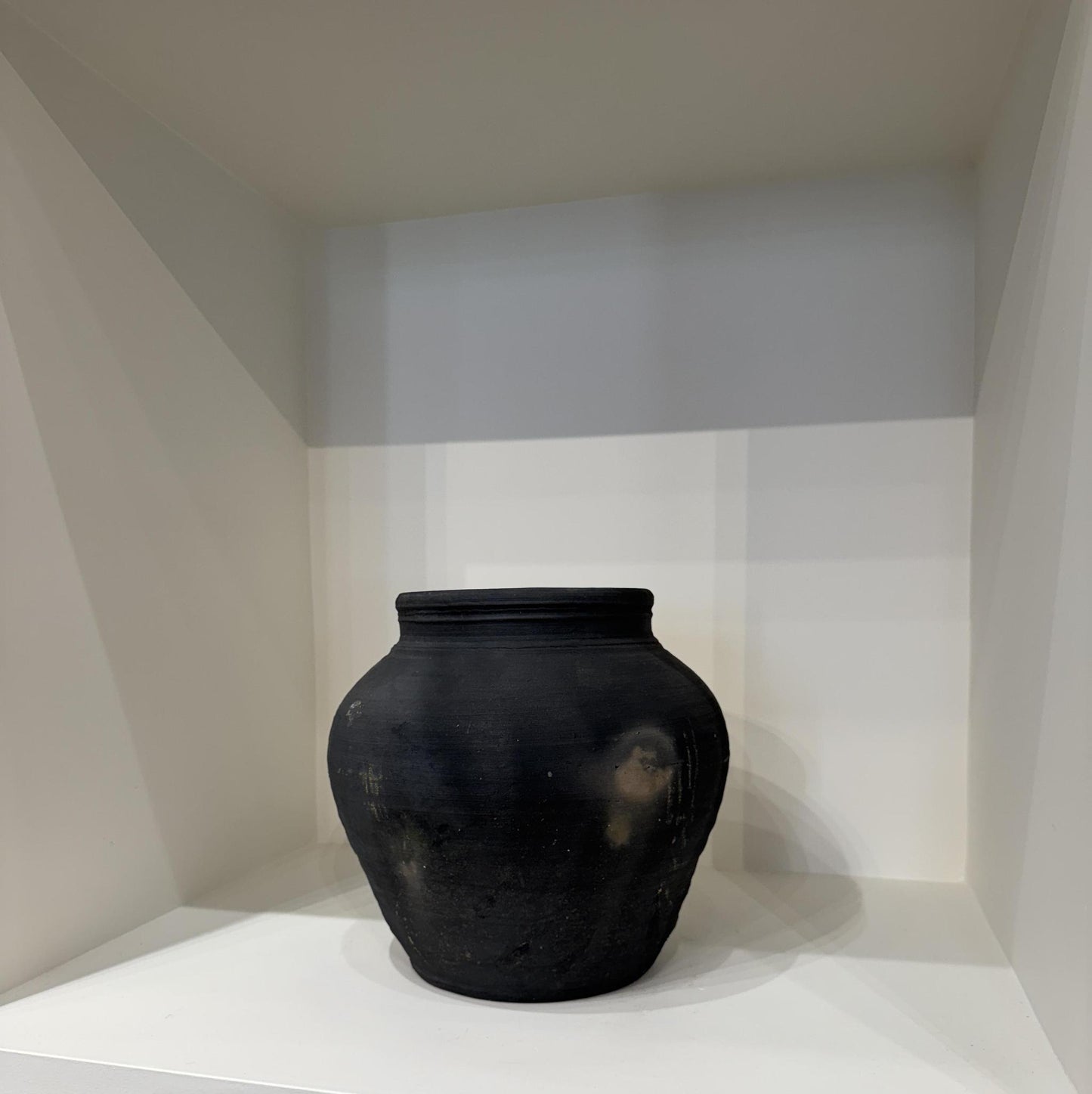 Black Clay Vessel