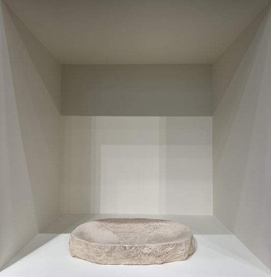 Travertine Dish