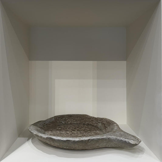 Large Stone Plate With Handle