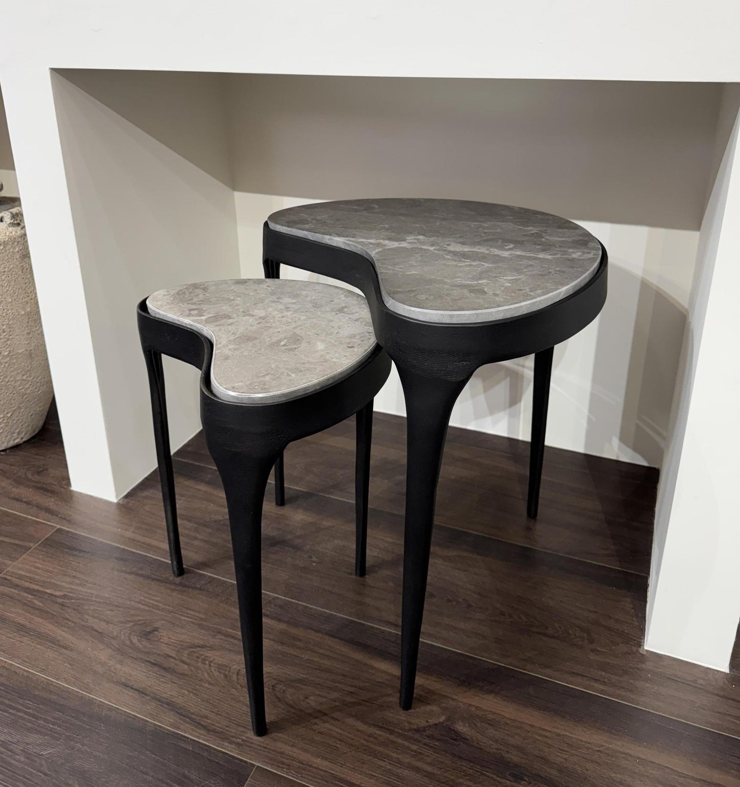 Marble Nesting End Table