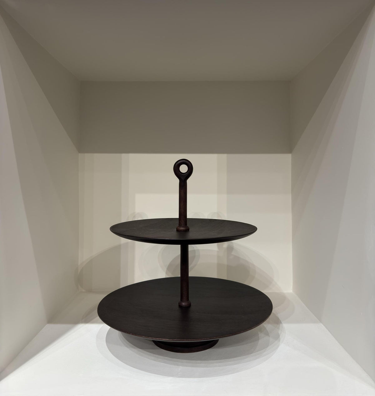 Wood Tiered Serving Stand